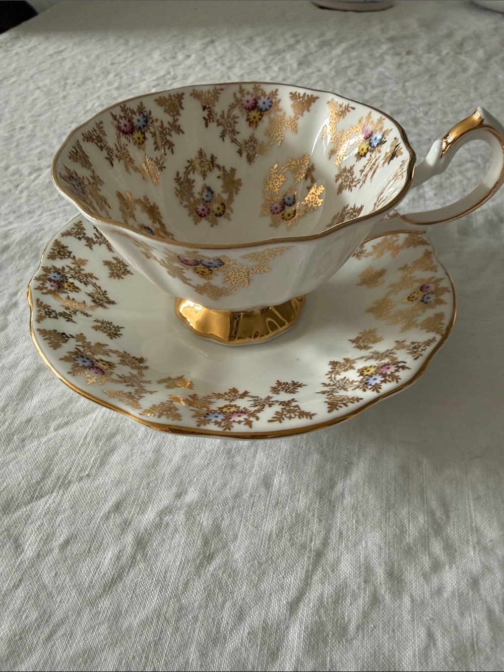 Queen Anne Bone China Teacup
